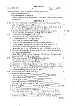 GNC FIRST YEAR GNM OLD EXAMINATION PAPER.pdf