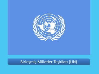 Birleşmiş Milletler Teşkilatı (UN)
 