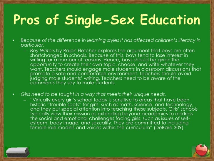 Single Sex Education 