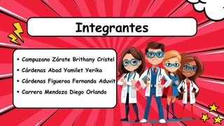 Integrantes
Campuzano Zárate Brithany Cristel
Cárdenas Abad Yamilet Yerika
Cárdenas Figueroa Fernanda Aduvit
Carrera Mendoza Diego Orlando
 