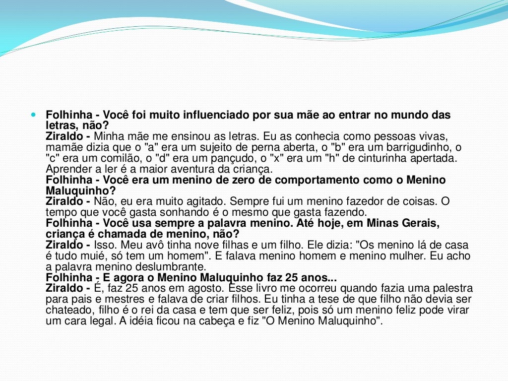 A Qual Genero A Entrevista Se Assemelha