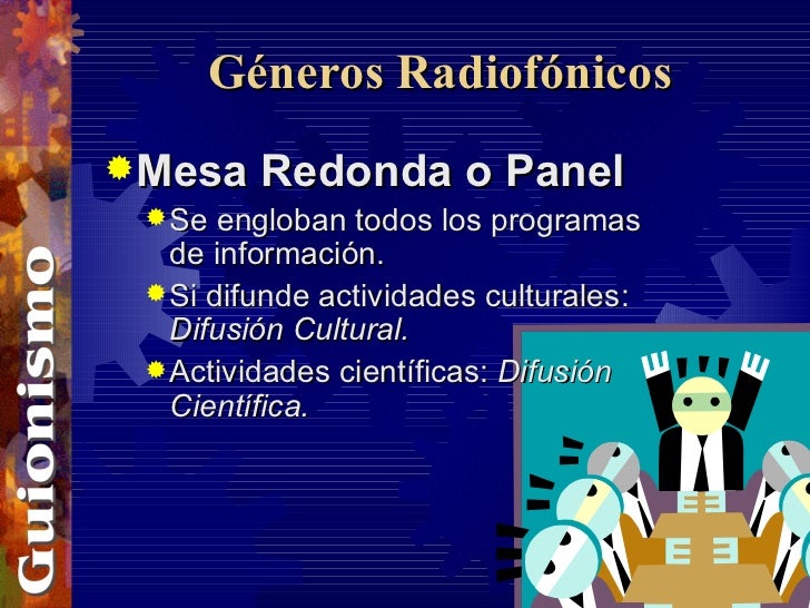 Géneros Radiofónicos