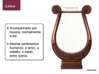 Gêneros e elementos literários