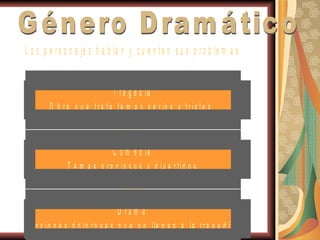 Género Dramático 