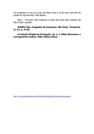 GêNeros LiteráRios