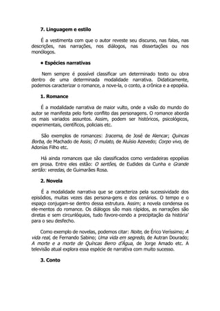 GêNeros LiteráRios