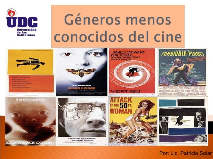 Géneros menos conocidos del cine