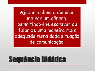 Sequência Didática