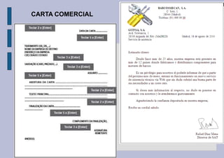 CARTA COMERCIAL
 
