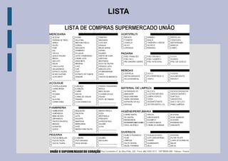 LISTA
 