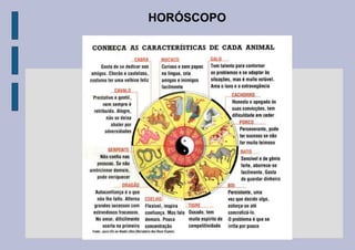 HORÓSCOPO
 