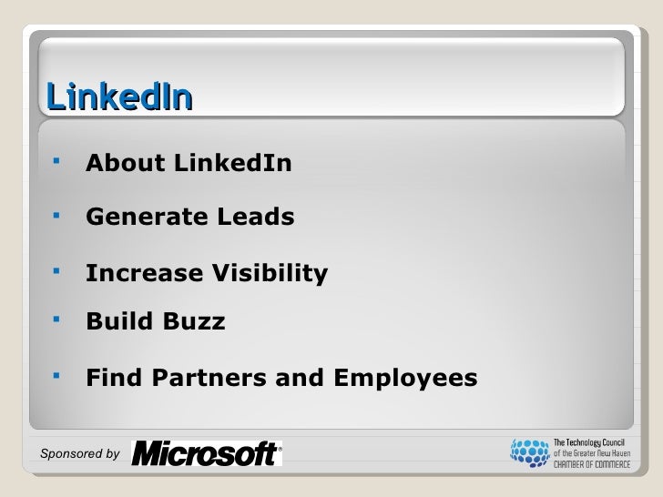 linkedin presentation