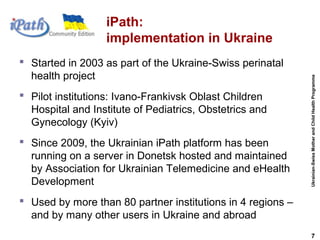 iPath Telemedicine Platform and Experience of Its Implementation in ...