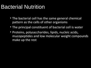 Growth, nutrition, and metabolism of bacteria by Dr. Himanshu Khatri | PPT