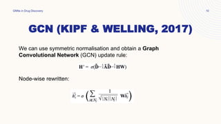 [DSC DACH 23] Graph Neural Networks in Drug Discovery - Tin Tunjic | PPTX