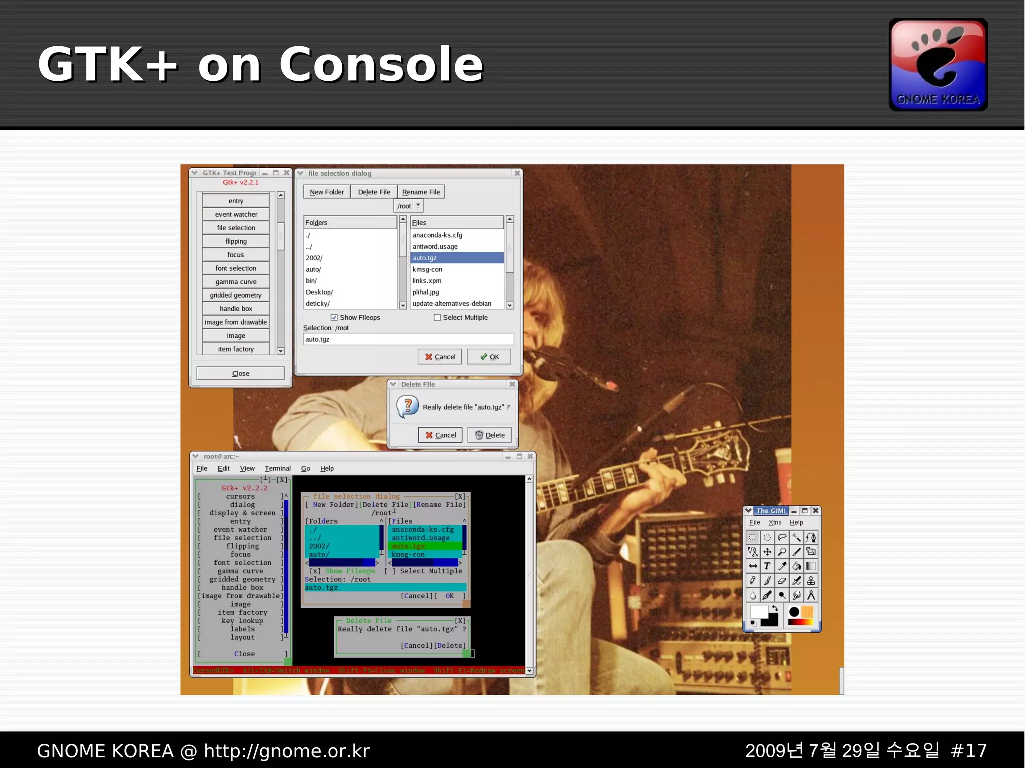 GTK+ on Console 