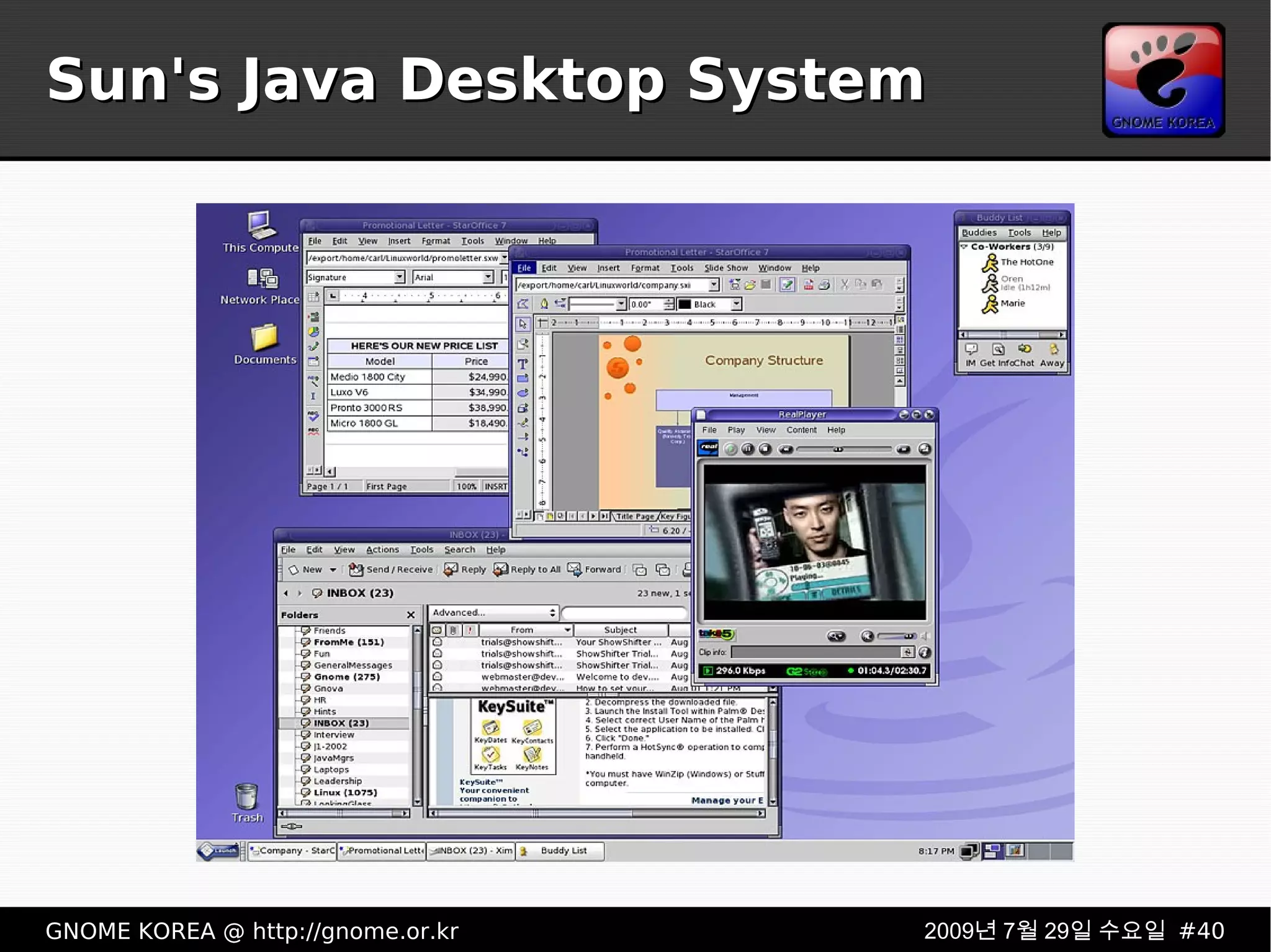 Sun's Java Desktop System 
