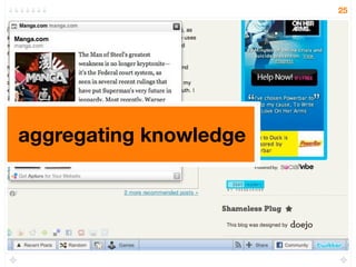 25




aggregating knowledge
 