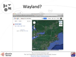 Wayland?

 