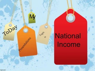 M
y
National
Income
 