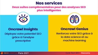 Paris 2021 #seocamp
Cycle Tech SEO 3
 