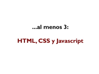 Lenguajes y frameworks para desarrollo web | PDF