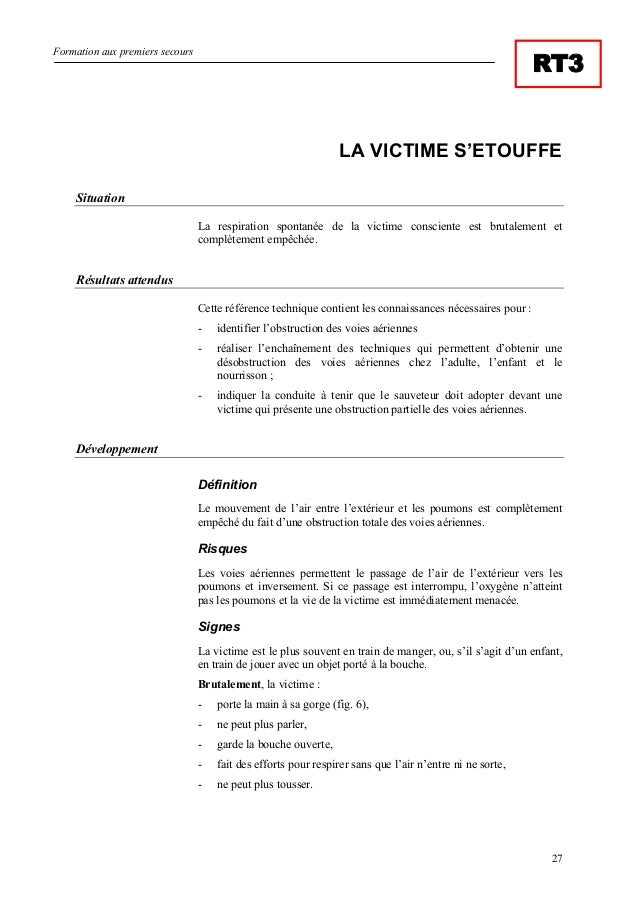 Formation Aux Premiers Secours Formation Aux Premiers Secours