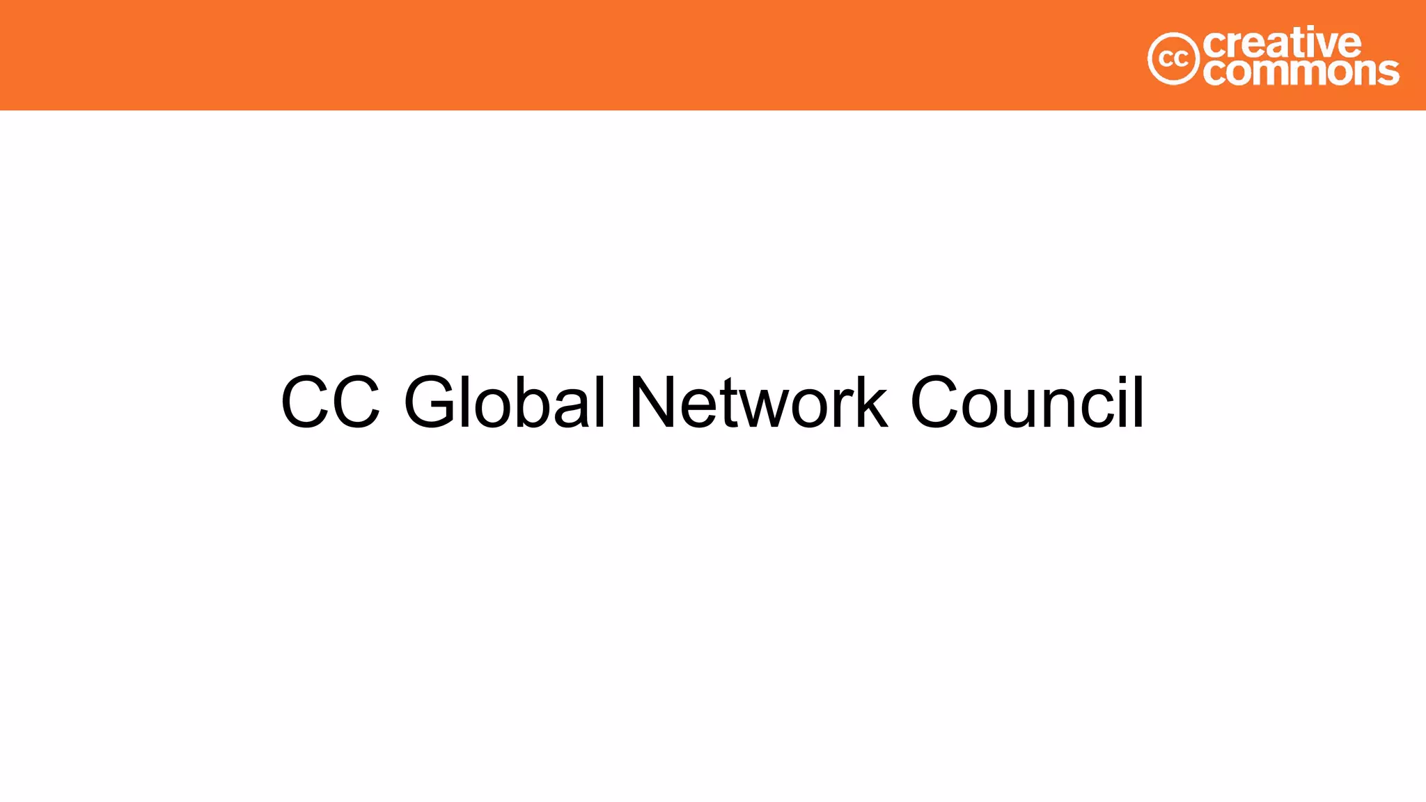 CC Global Network Council
 
