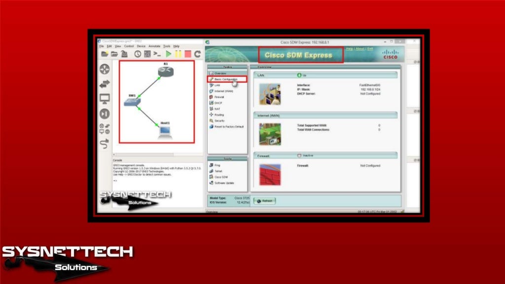 GNS3 Ile Cisco Router Yonetimi  GNS3 ve Cisco