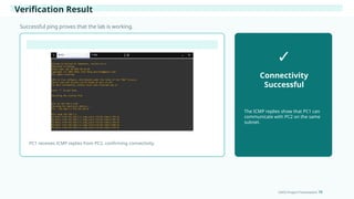 Comprehensive Guide to GNS3 Network Simulation and VM Deployment | PPTX