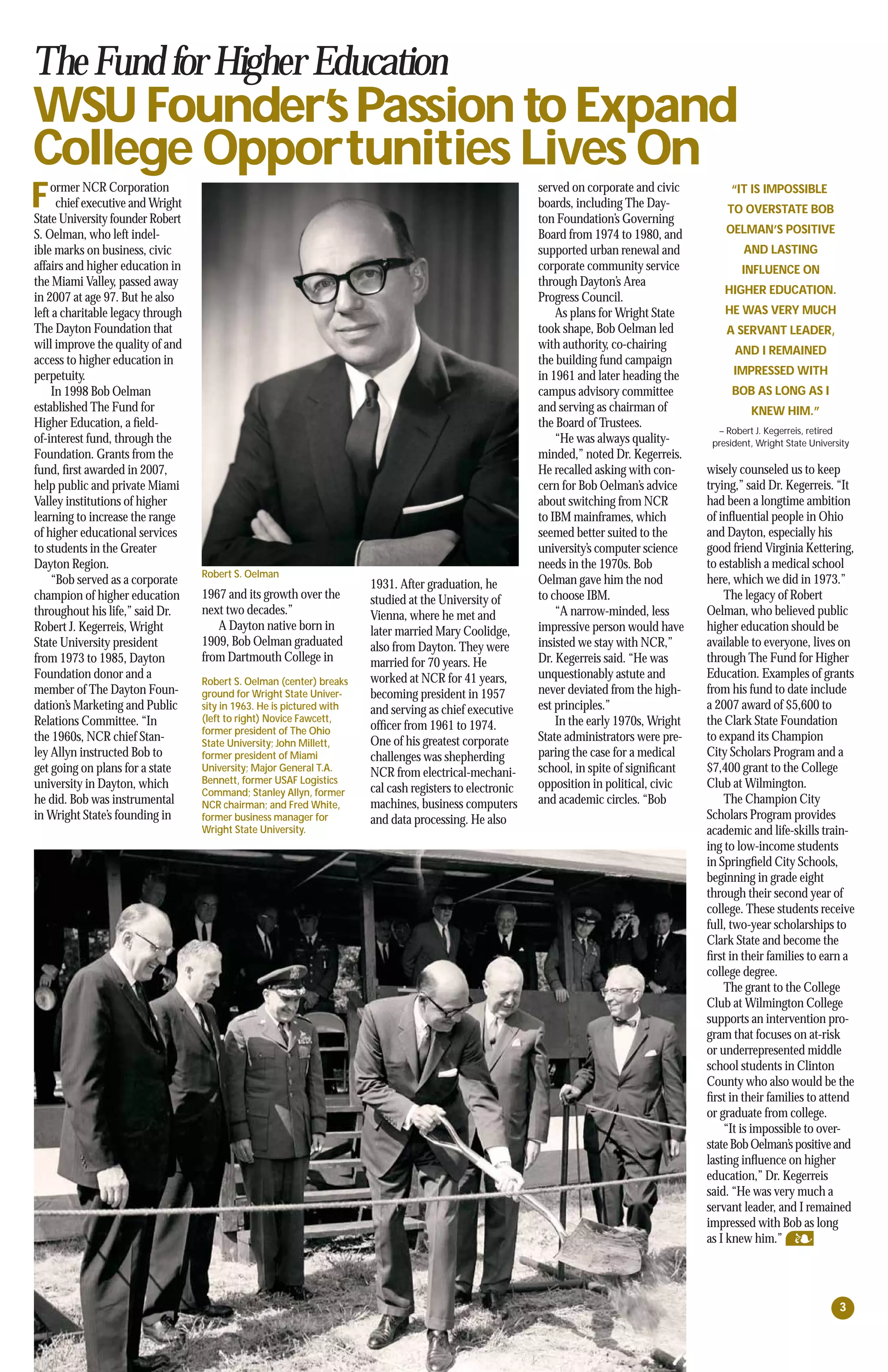 Good News for The Dayton Foundation