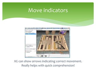 More configurable GUI
XG has many graphical add-on and animation options
 