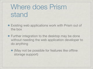 Mozilla Prism PPT