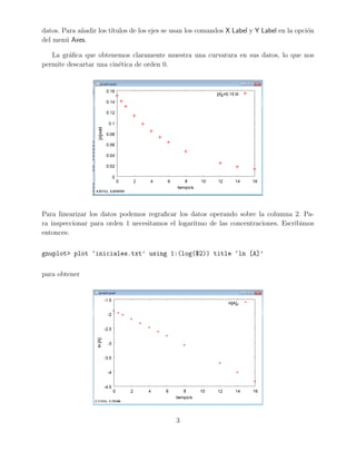 Tutorial de GNUPlot | PDF