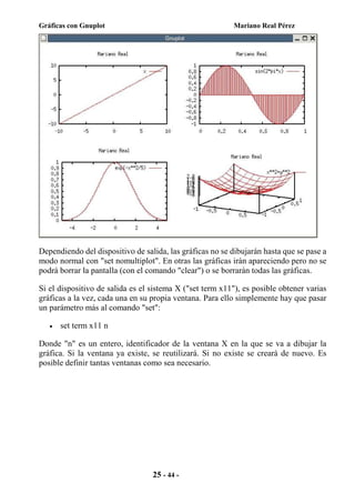 Gnuplot | PDF