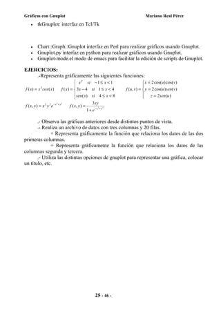 Gnuplot | PDF