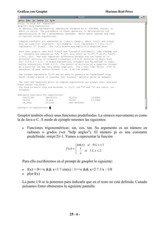 Gnuplot | PDF