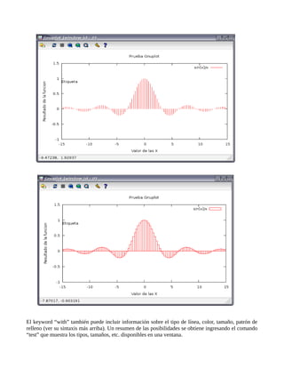 Gnuplot tut | PDF