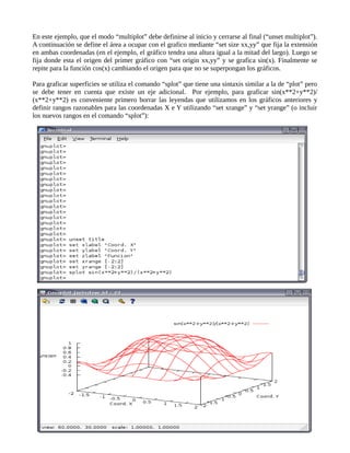 Gnuplot tut | PDF