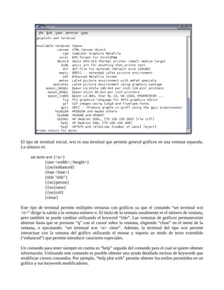 Gnuplot tut | PDF