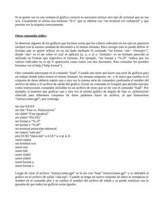 Gnuplot tut | PDF