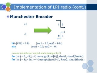 GNU Radio Software CoreWrite signal Processing Block in C++