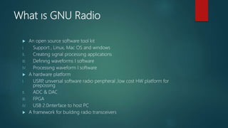GNU Radio | PPTX