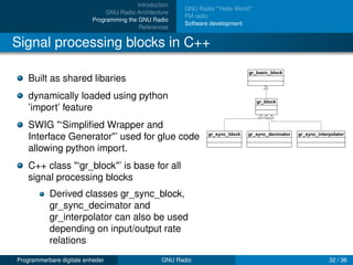 Gnu radio lecture | PDF