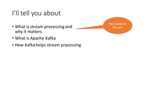 GNW03: Stream Processing with Apache Kafka by Gwen Shapira | PDF