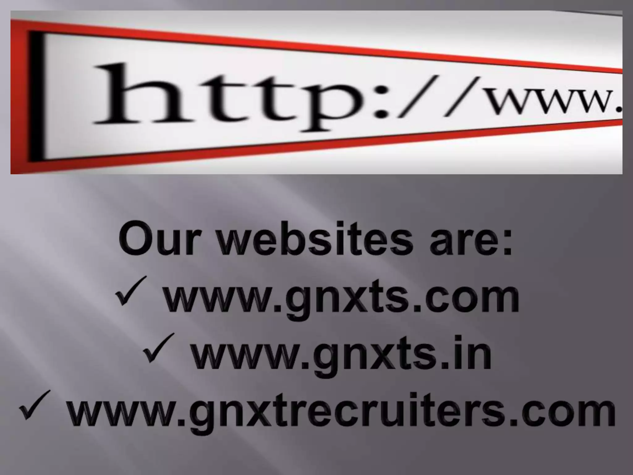 Introduction of GNXT Recruiters