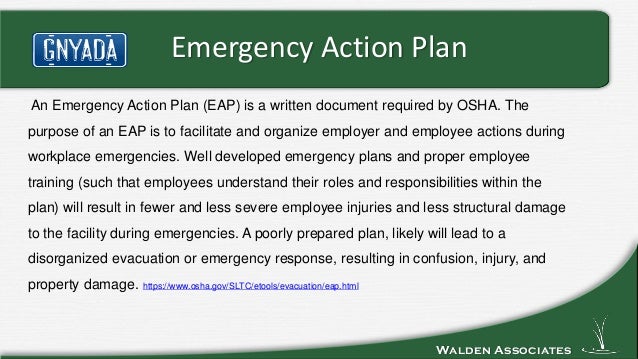 sample emergency action plans