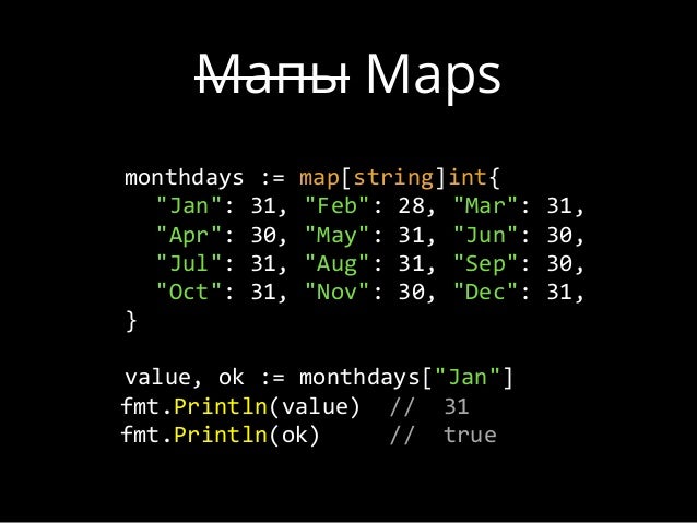 Golang Map Golang Map