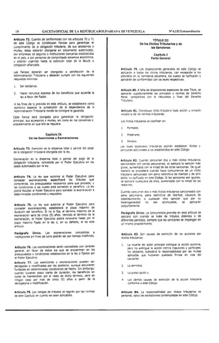 Gaceta Oficial 6152 COT-ISLR-IVA