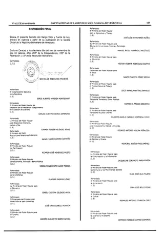 Gaceta Oficial 6152 COT-ISLR-IVA